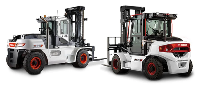 Bobcat heavy-duty pneumatic tire industrial forklifts sold in the DC metro area