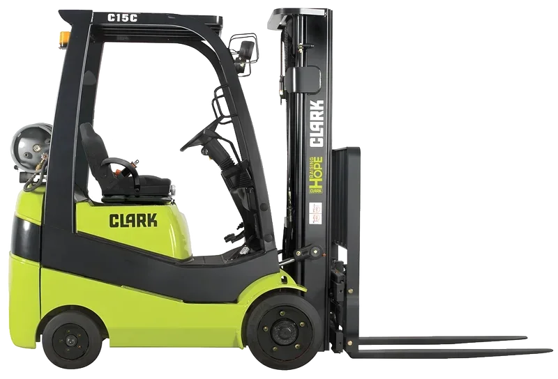 Clark C-Series cushion tire counterbalanced forklift available in the DC metro area