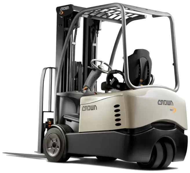 Crown SC electric counterbalanced forklift available in the DC metro area